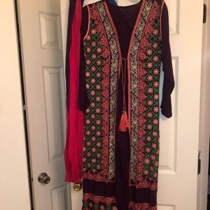 3 piece Indian Pakistani Dress Salwar Kameez